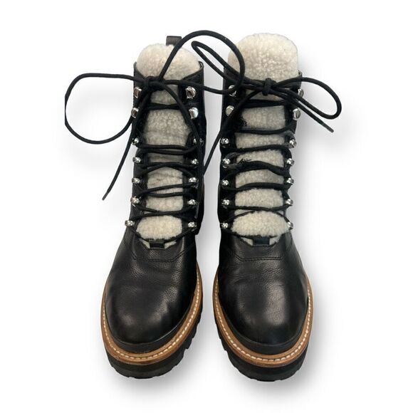 Marc Fisher Lizzie Lugsole Boots Size 8.5 - Picture 2 of 11
